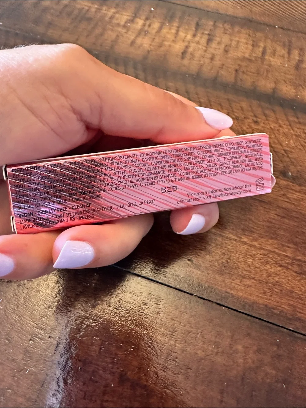 Lawless Forget The Filler Lip-Plumping Line-Smoothing Gloss Violet Bloom 🆕